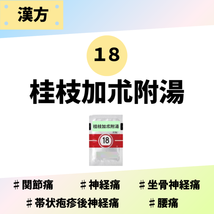 桂枝加朮附湯｜処方箋なし市販で買える漢方薬の画像